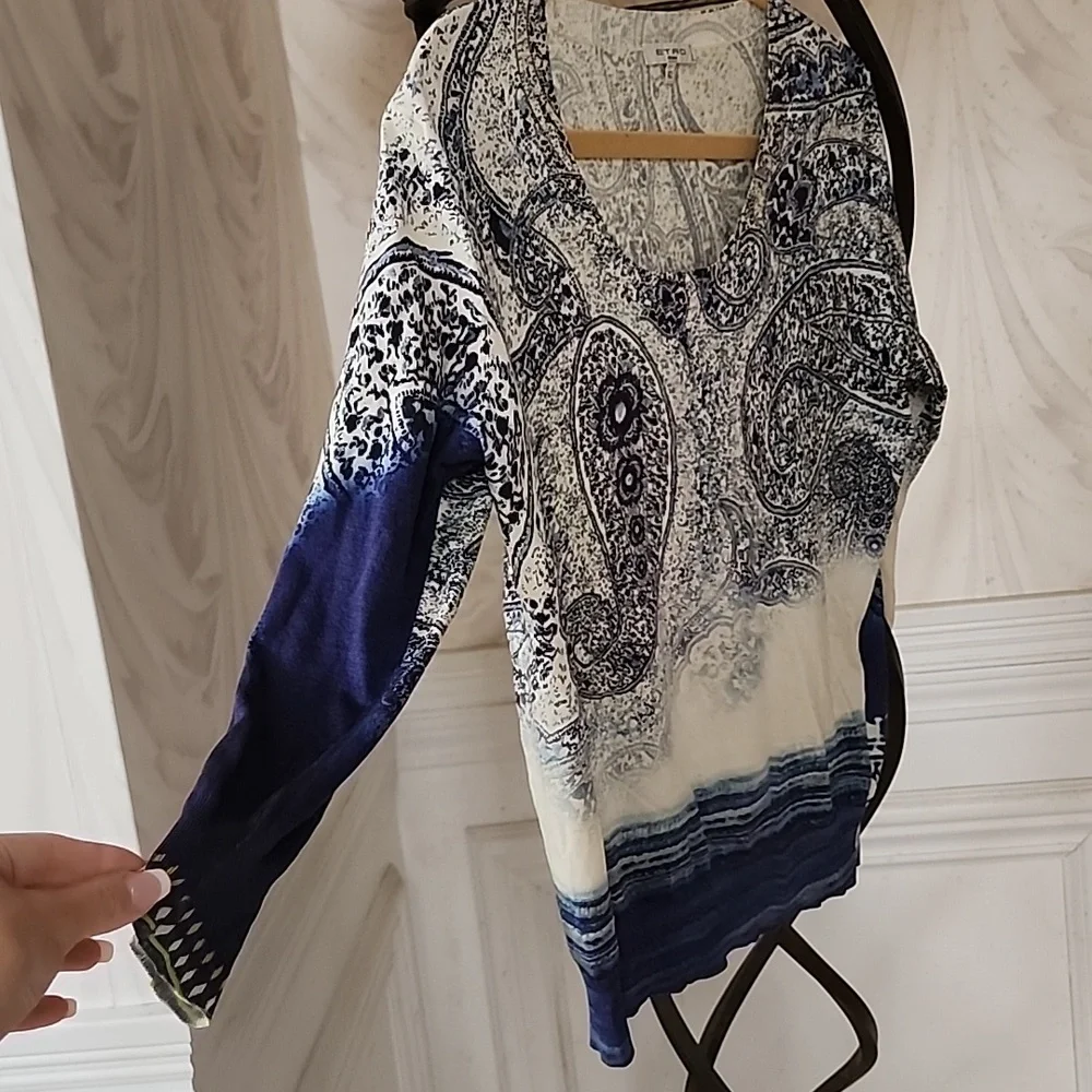 Etro vintage blouse size euro 42_3